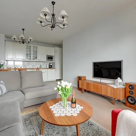 Apartments Riva - Nadmorski Dwor Premium Danzig Exterior foto