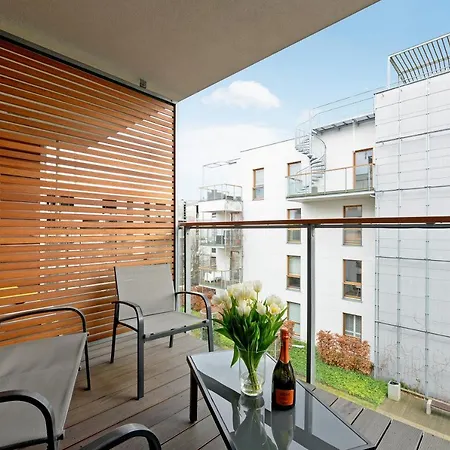 Apartments Riva - Nadmorski Dwor Premium Danzig Exterior foto