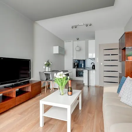 Apartments Riva - Nadmorski Dwor Premium Danzig Exterior foto